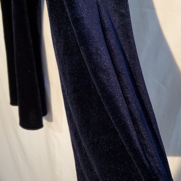 Velvet Palazzo Pants - Picture 3 of 9